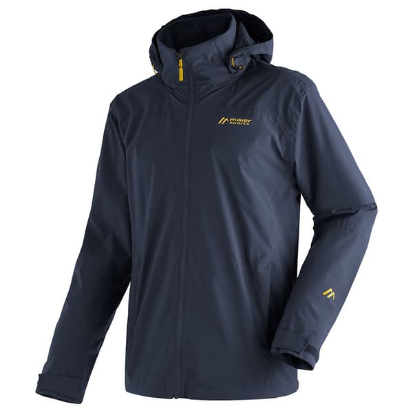Maier Sports Täysi Vetoketjullinen Sadetakki Metor Rec M Sininen M-L / Regular Mies