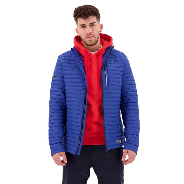 Superdry Jacka Packaway Blå M Man