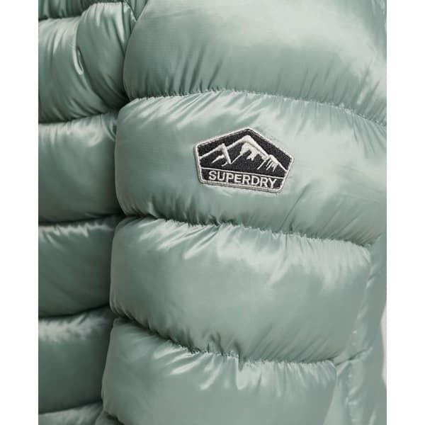 Superdry Vadderad Jacka Fuji Grönt XS Kvinna