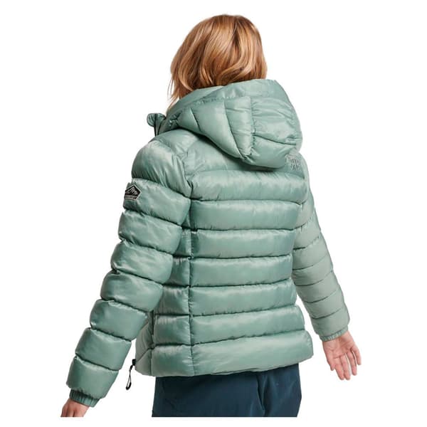 Superdry Vadderad Jacka Fuji Grönt XS Kvinna