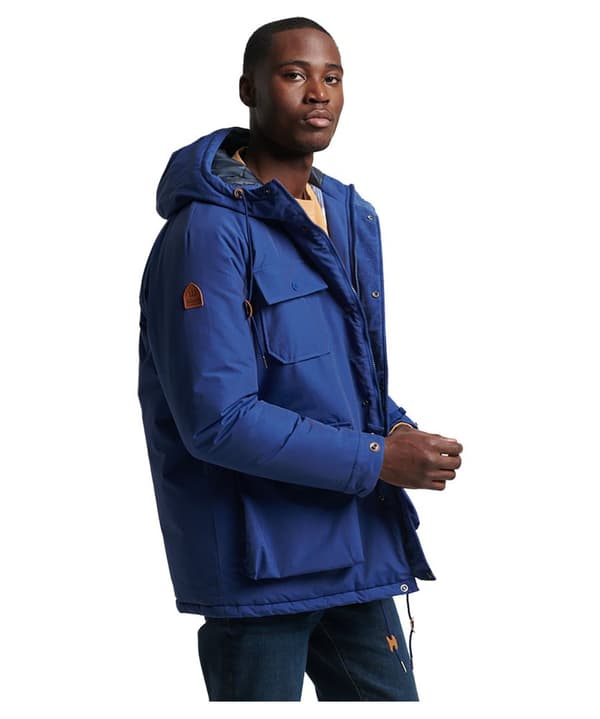 Superdry Jakke Vintage Mountain Padded Blå L Mand