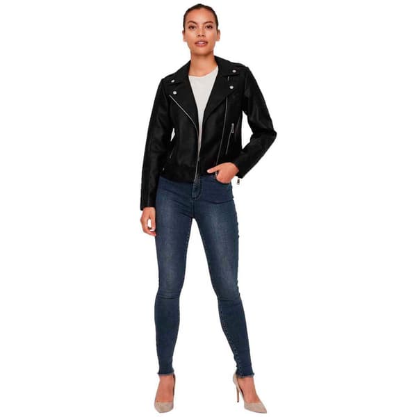 Vero Moda Jakke Kerri Ultra Coated Sort M Kvinde