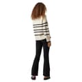 Pikkukuva 2 / 5: Vero Moda O Neck Villapaita Saba Stripe Beige,Musta S Nainen