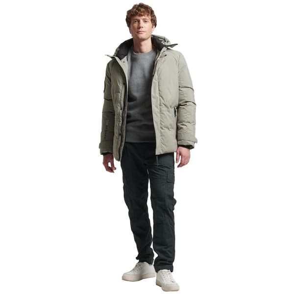 Superdry Parkas City Padded Wind Grönt S Man