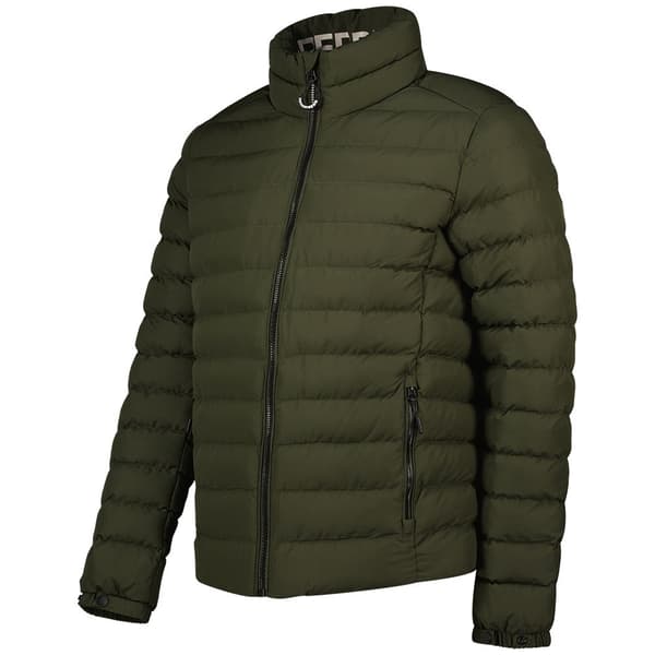 Superdry Vadderad Jacka Fuji Print Grönt S Man