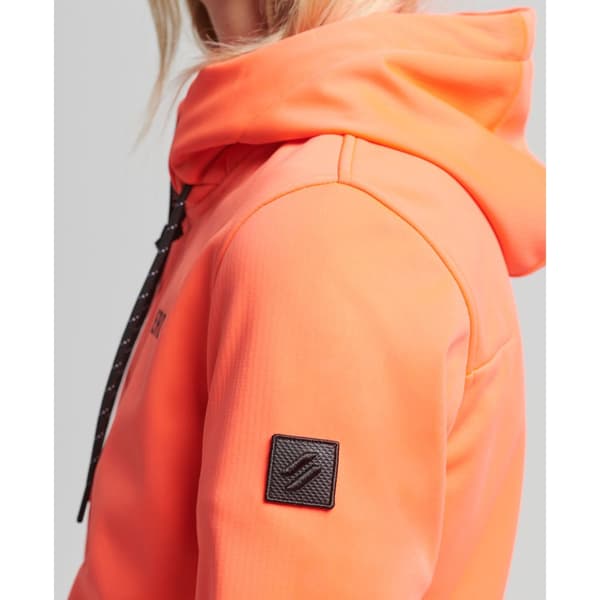 Superdry Jacka Code Tech Softshell Orange XS Kvinna