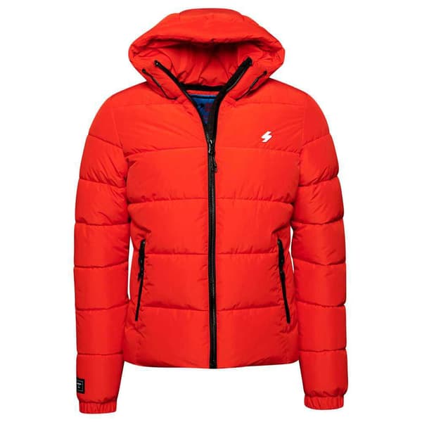 Superdry Pufferjacka Sports Röd S Man