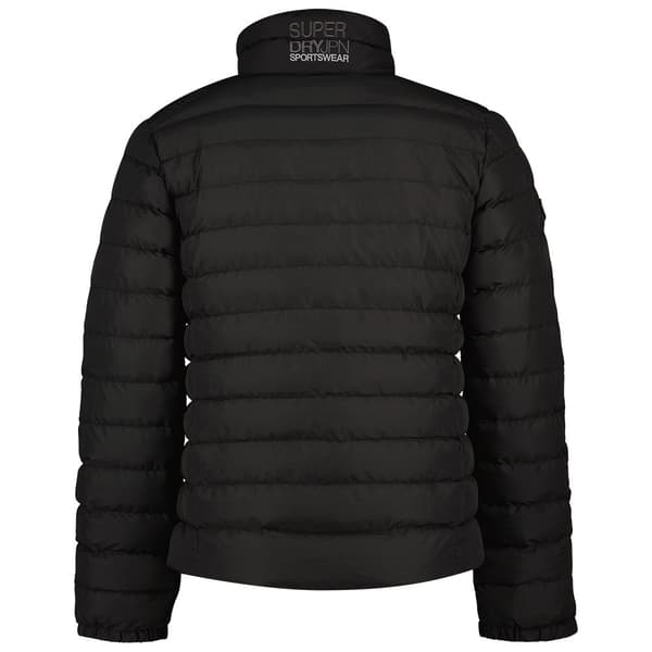 Superdry Vadderad Jacka Fuji Embroidered Svart S Man