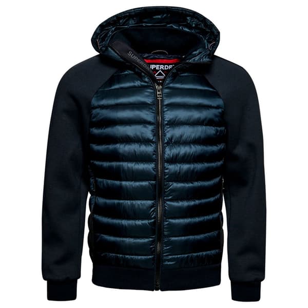Superdry Vadderad Jacka Storm Hybrid Blå 2XL Man