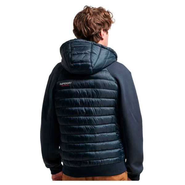 Superdry Vadderad Jacka Storm Hybrid Blå 2XL Man