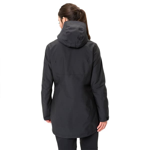 Vaude Jakke Idris 3 In 1 Iii Sort 44 Kvinde