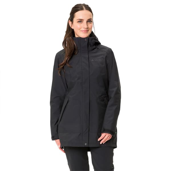 Vaude Jakke Idris 3 In 1 Iii Sort 44 Kvinde