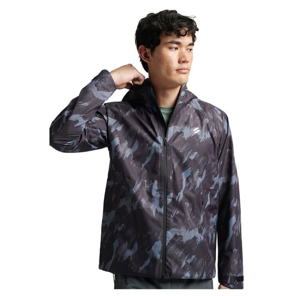 Superdry Jacka Waterproof Grå L Man