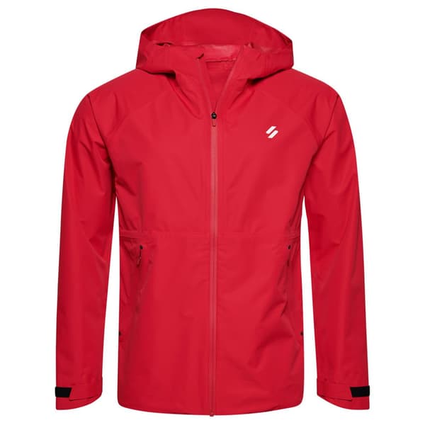 Superdry Jacka Waterproof Röd M Man