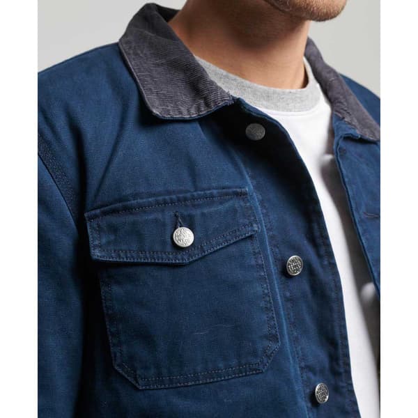 Superdry Farkkutakki Workwear Ranch Sininen M Mies
