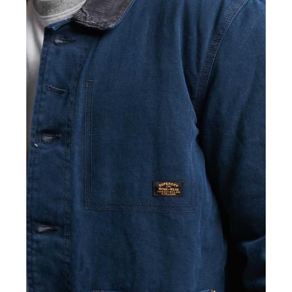 Superdry Farkkutakki Workwear Ranch Sininen M Mies