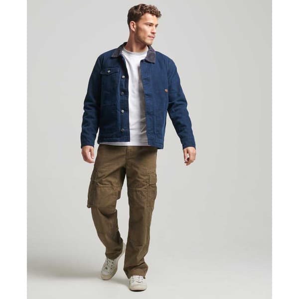 Superdry Farkkutakki Workwear Ranch Sininen M Mies