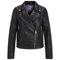 Miniatyrbild 3 av 7: Jack & Jones Läderjacka Gail Faux Biker Svart L Kvinna