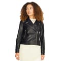 Miniatyrbild 1 av 7: Jack & Jones Läderjacka Gail Faux Biker Svart L Kvinna