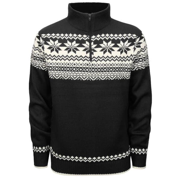 Brandit Turtlehals Sweater Troyer Norweger Sort S Mand