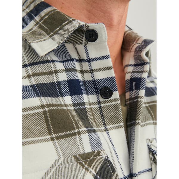 Jack & Jones Overshirt Roy Check Beige L Mand
