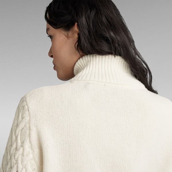 G-star Villapaita Chunky Skipper Beige L Nainen