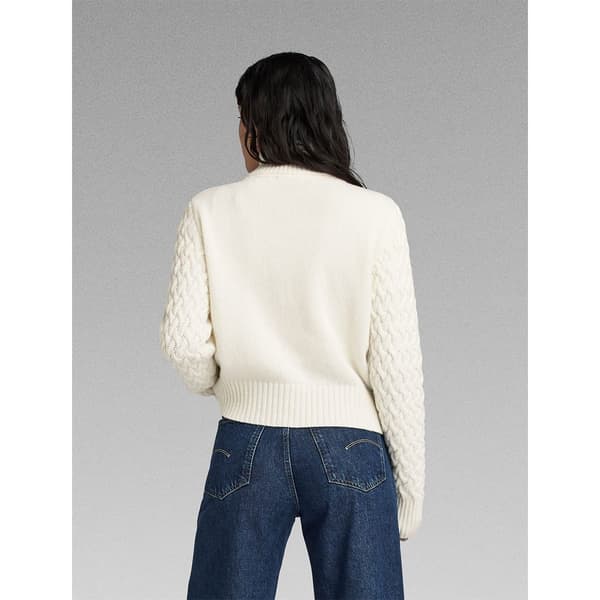 G-star Villapaita Chunky Skipper Beige L Nainen