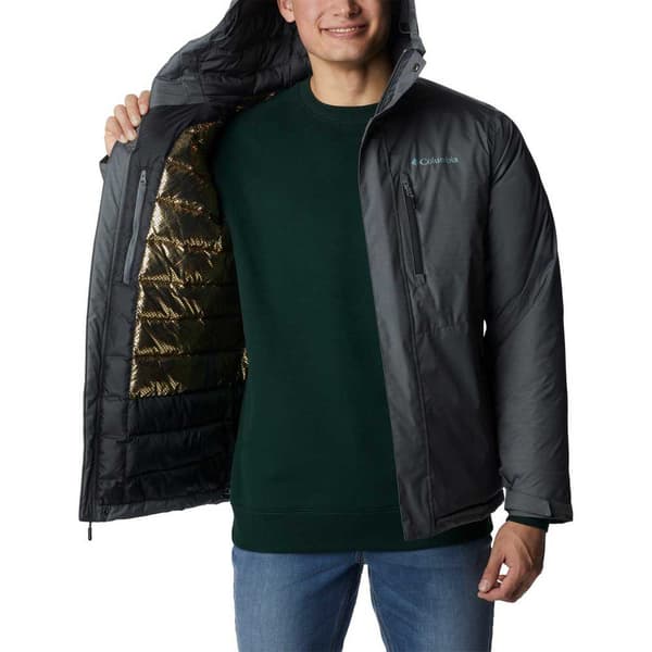 Columbia Regnjacka Med Full Dragkedja Oak Harbor™ Grå 2XL Man