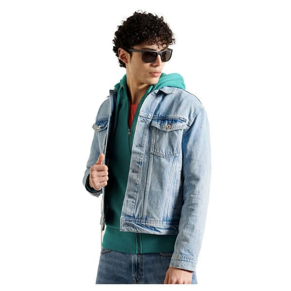 Superdry Kuorma-auton Takki Highwayman Sininen S Mies