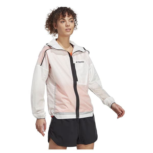 Adidas Jacka Agr Vit L Kvinna