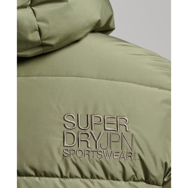 Superdry Pufferjacka Sports Grönt L Man