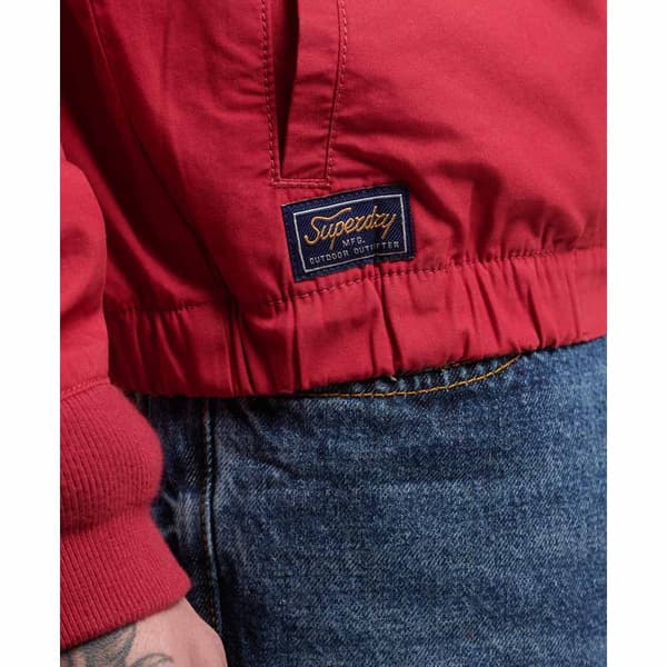 Superdry Jacka Vintage Collegiate Harrington Röd L Man