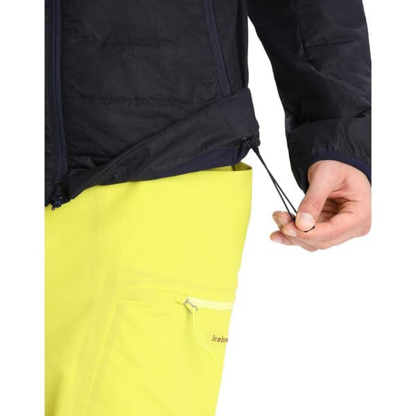 Icebreaker Jacka Merino Loft Brun,Svart XL Man