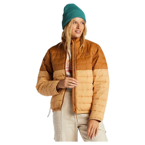Billabong Jacka Never Stop Brun S Kvinna