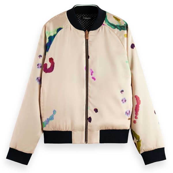 Scotch & Soda Bomberjacka 174682 Beige S Kvinna