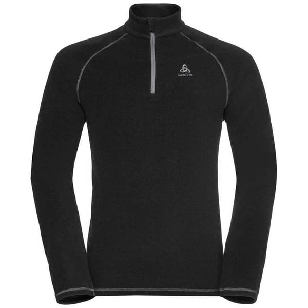 Odlo Rigi 1/2 Lynlås Fleece Sort 3XL Mand