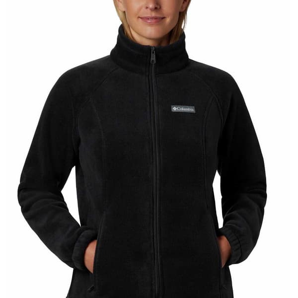 Columbia Fleece Med Hætte Benton Springs Sort XS Kvinde