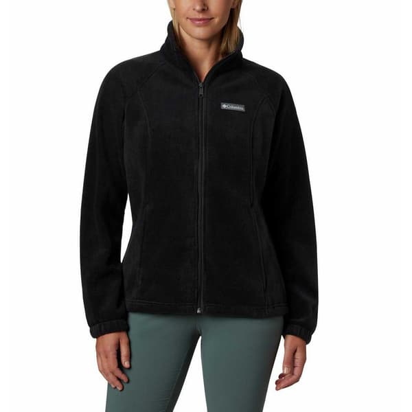 Columbia Fleece Med Hætte Benton Springs Sort XS Kvinde