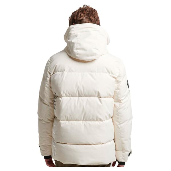 Superdry Anorakki City Padded Wind Beige L Mies