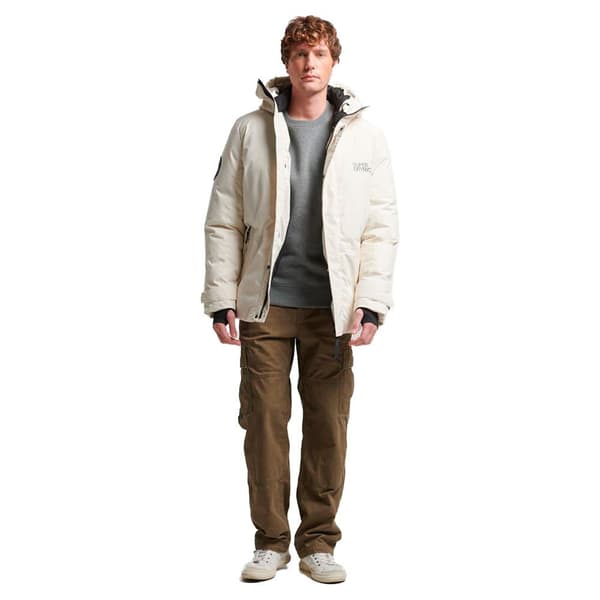 Superdry Parkas City Padded Wind Beige L Man