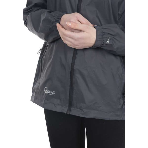 Trespass Jakke Qikpac Grå 3XL Kvinde