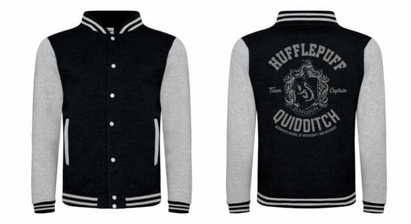 Harry Potter - Hufflepuff Quidditch (Varsity Jacket) - Medium