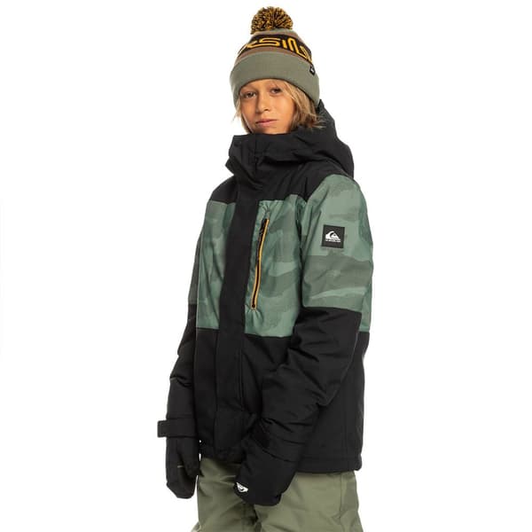 Quiksilver Takki Mission Block Vihreä 8 Years Poika