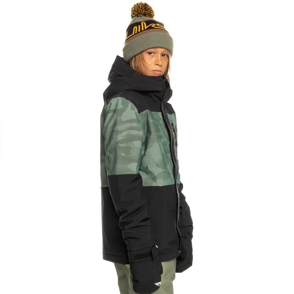 Quiksilver Takki Mission Block Vihreä 8 Years Poika