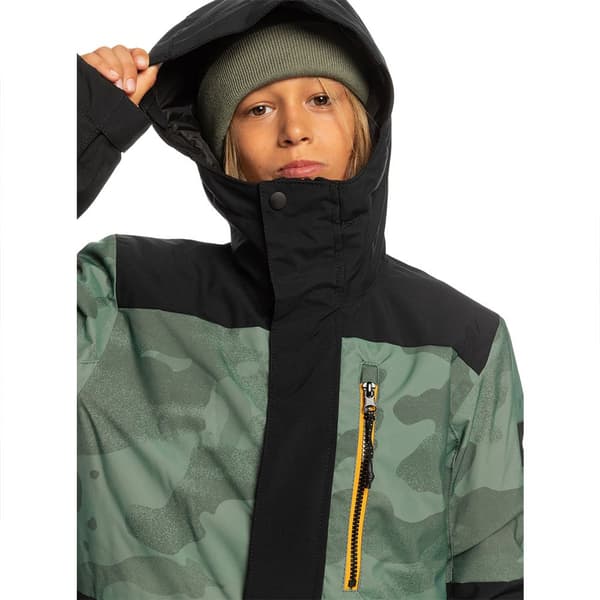 Quiksilver Takki Mission Block Vihreä 8 Years Poika