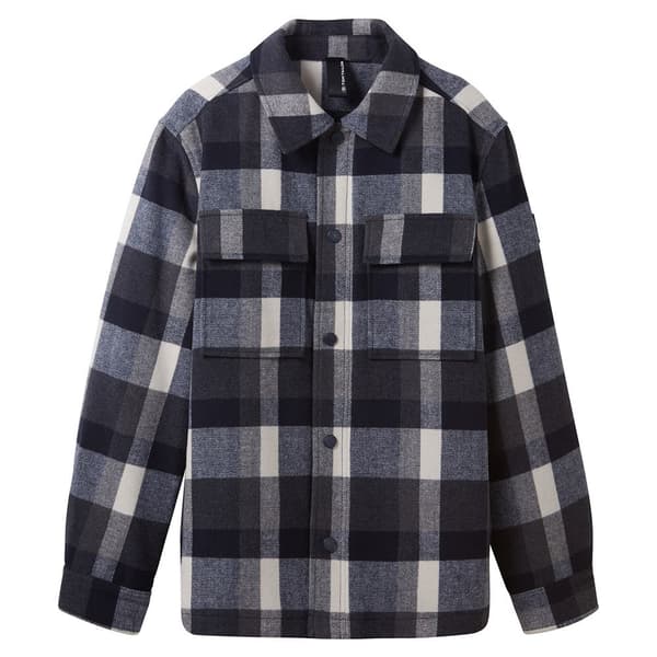 Tom Tailor Jacka 1037332 Casual Shirt Flerfärgad XL Man