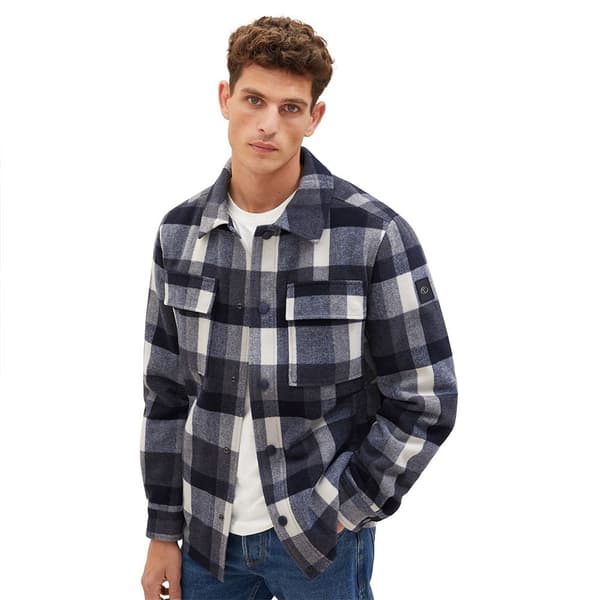 Tom Tailor Jacka 1037332 Casual Shirt Flerfärgad XL Man