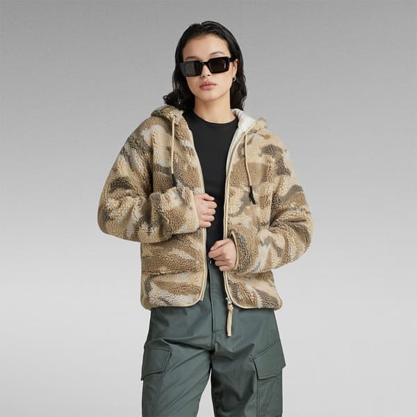 G-star Jacka Teddy Beige M Kvinna
