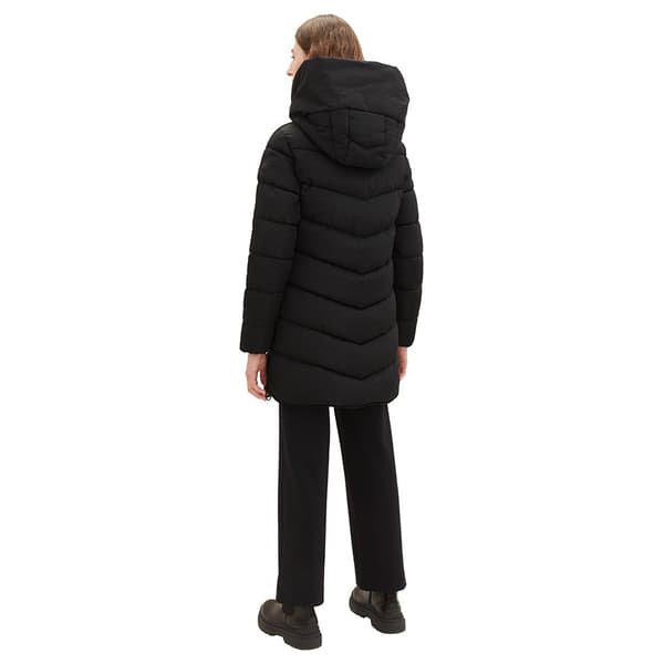 Tom Tailor Takki 1038692 Winter Puffer Musta 2XL Nainen