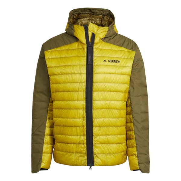 Adidas Jacka Terrex Myshelter Down Grönt S Man